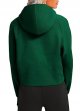 Womens Fashion Half Zip Hooodies Casual Lined Collar Crop Fall Hooded