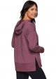 Women's Soft Lightweight Fleece Tunic Hoodie Sweatshirt With Pocket